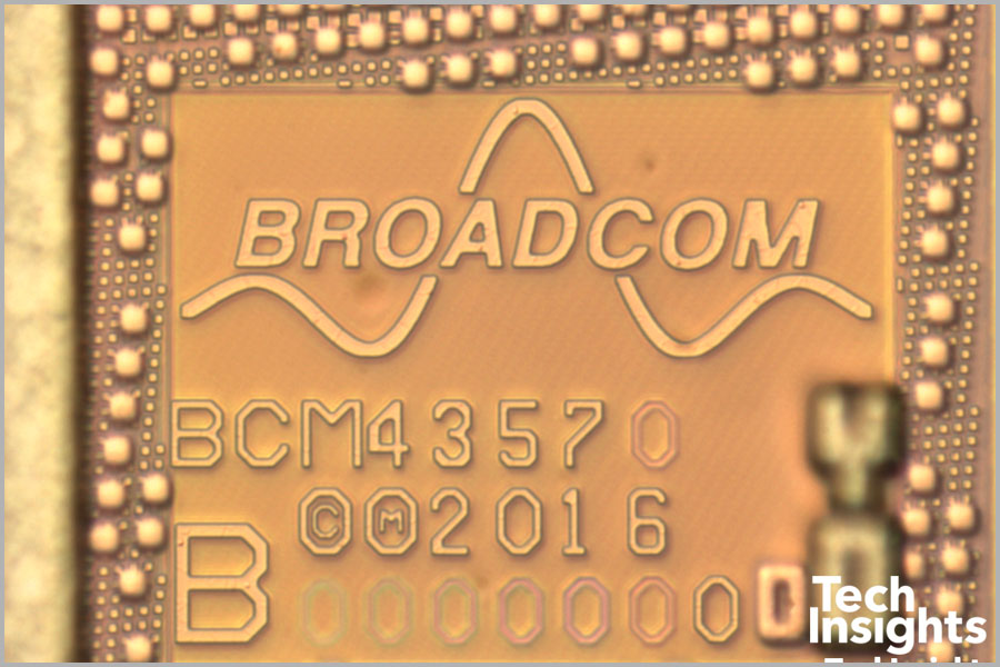 Broadcom BCM4361无线Combo SoC芯片标记